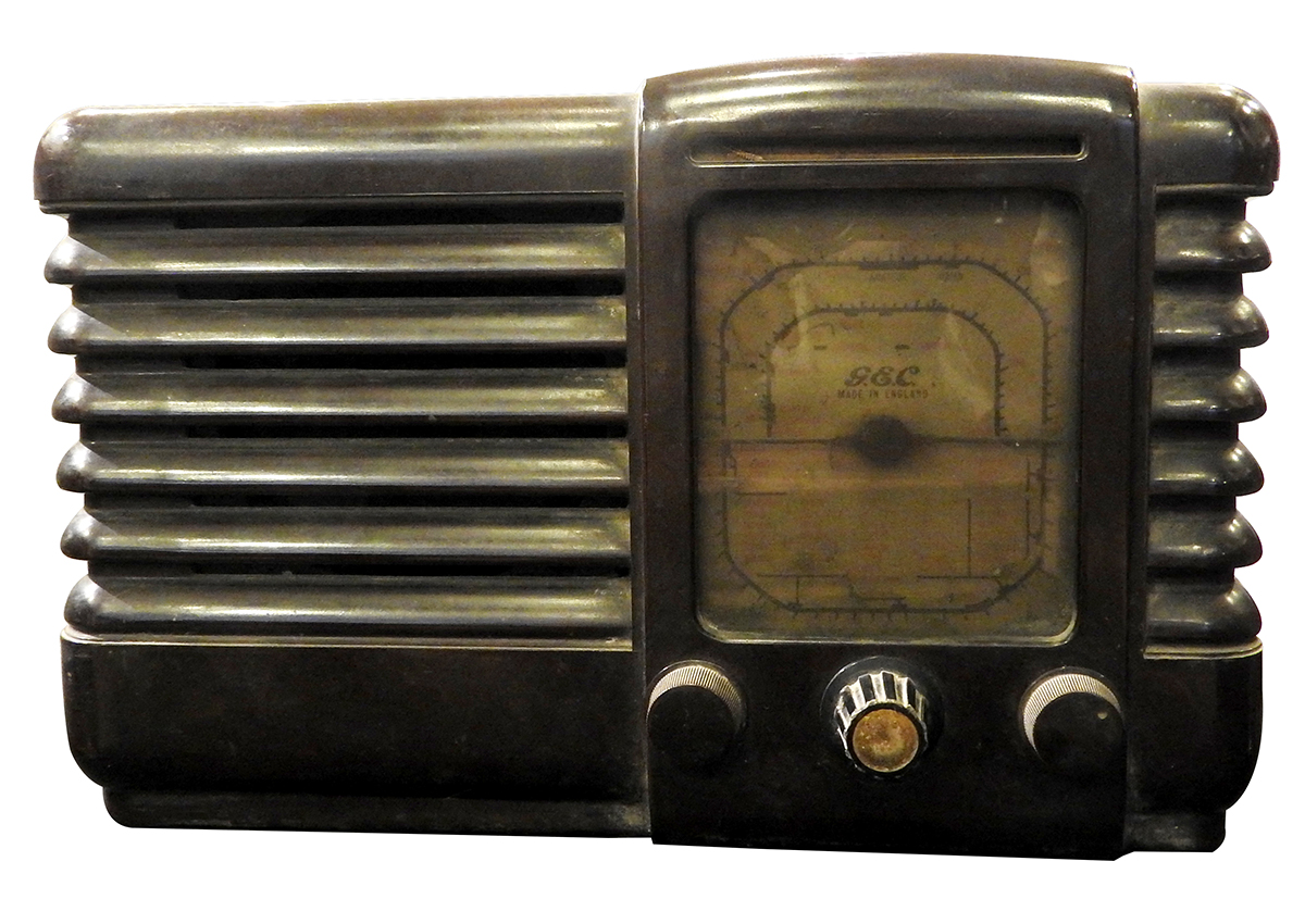 GEC bakelite valve radio